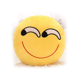 Amazing smiley emoji cushion - e - stuffed & plush animals