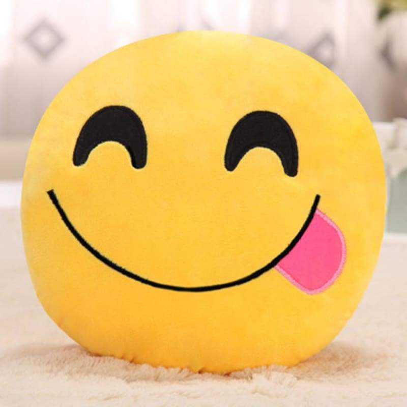 Amazing smiley emoji cushion - i - stuffed & plush animals