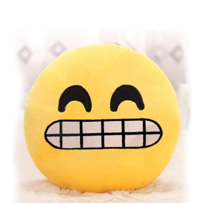 Amazing smiley emoji cushion - l - stuffed & plush animals