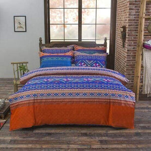 Bohemian style floral mandala bedding - sets