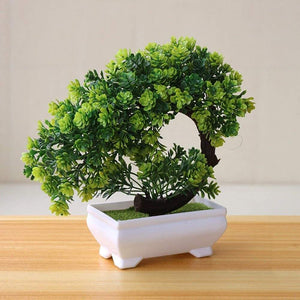 Bonsai pot plants artificial - home decor 2