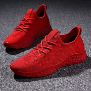 Boost breathable shoes for summer - red / 6 - men’s casual