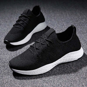 Boost Breathable Shoes Unisex For Summer - Black White / 6