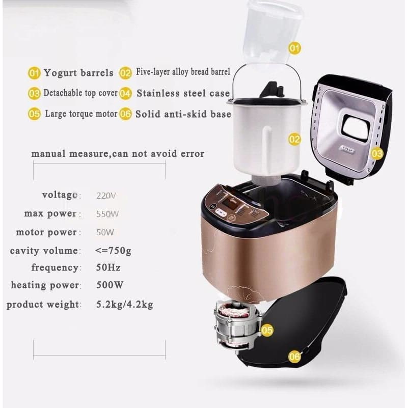 Bread Maker Toaster - Home kitchen Appliances