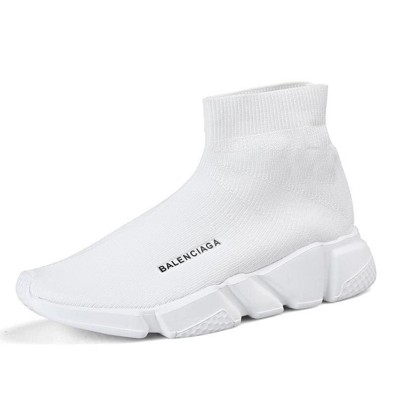 Breathable Mesh Shoes Women and Men - White 927-1 / 45