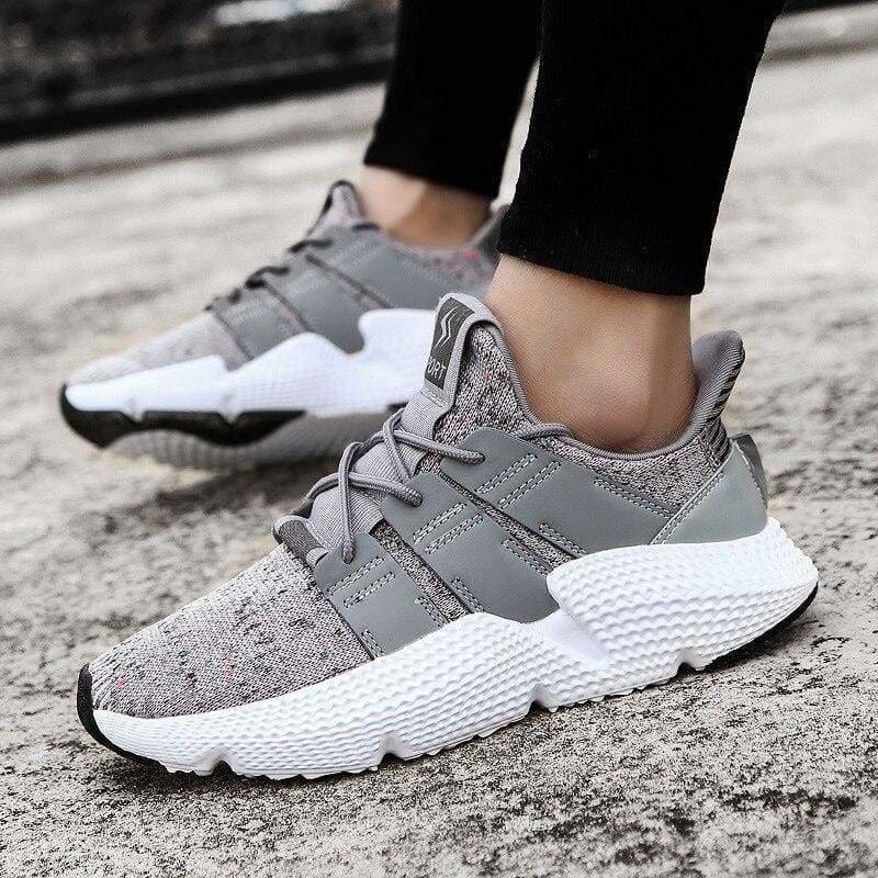 Breathable Shoes For Men and Women - 001-Gray / 11