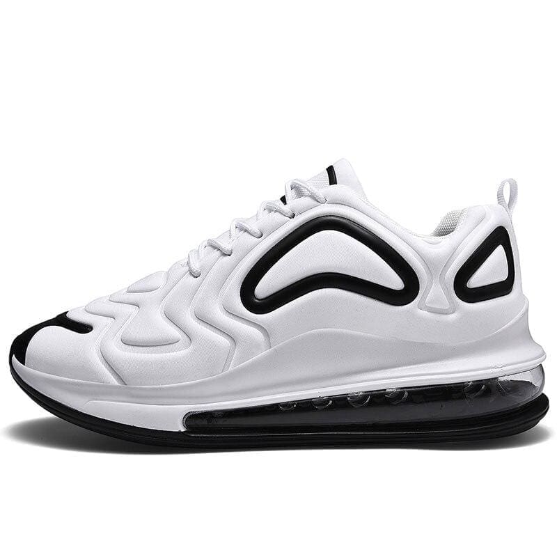 Breathable shoes for men and women - white black / 5.5 -