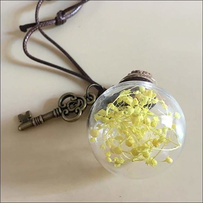 Car perfume container - yellow - ornaments