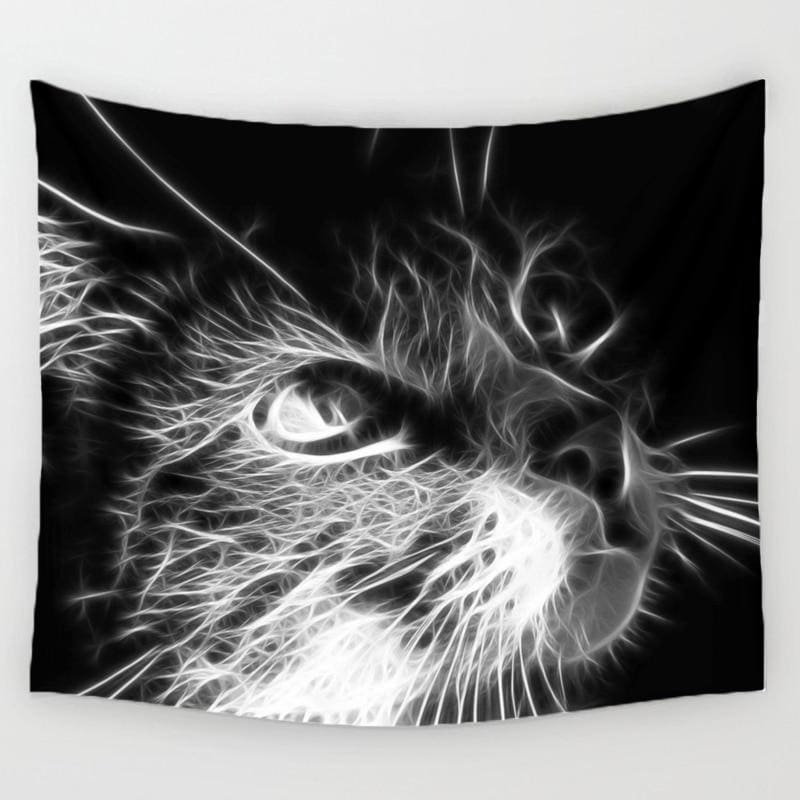 Cat lovers wall tapestries - tapestry