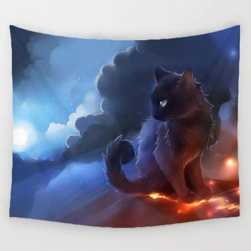 Cat lovers wall tapestries - tapestry