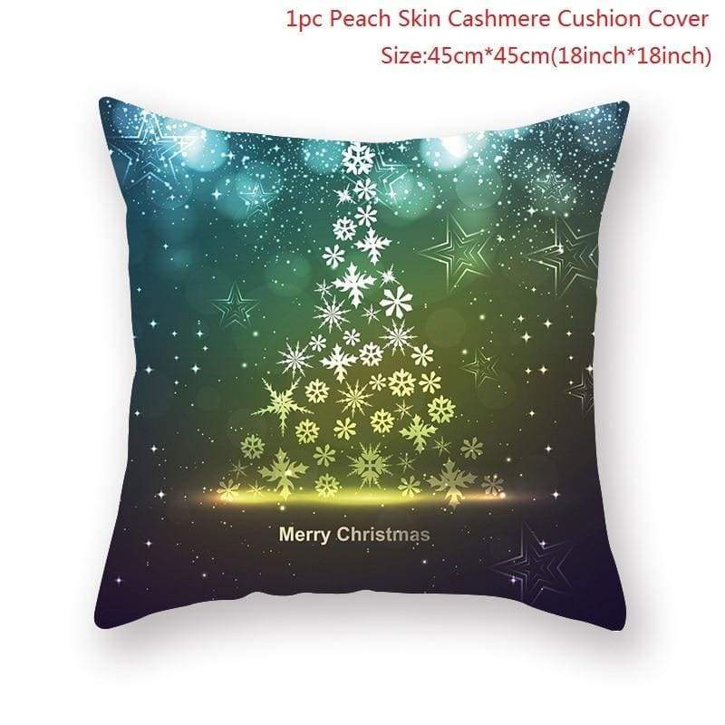 Christmas Pillowcase - green 11 - Decoration