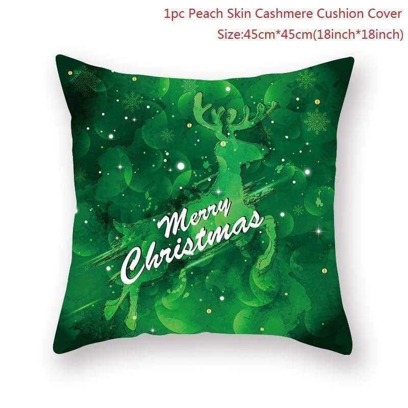 Christmas Pillowcase - green 13 - Decoration