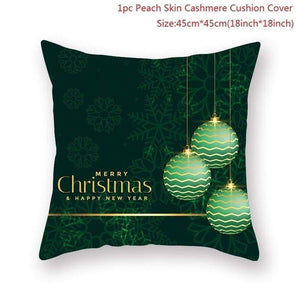 Christmas pillowcase - green 14 - decoration