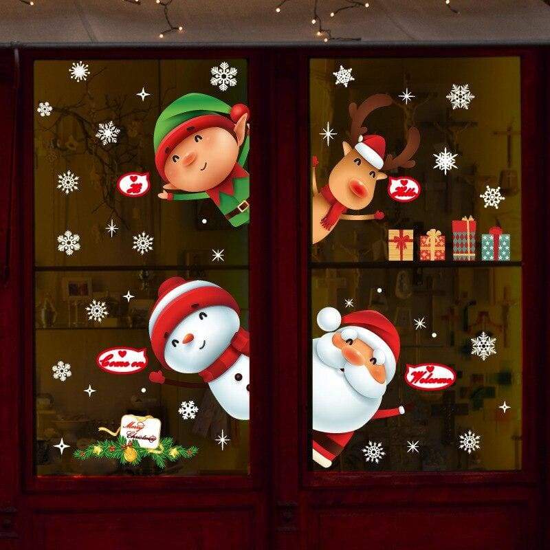 Christmas Wall Stickers - Decoration