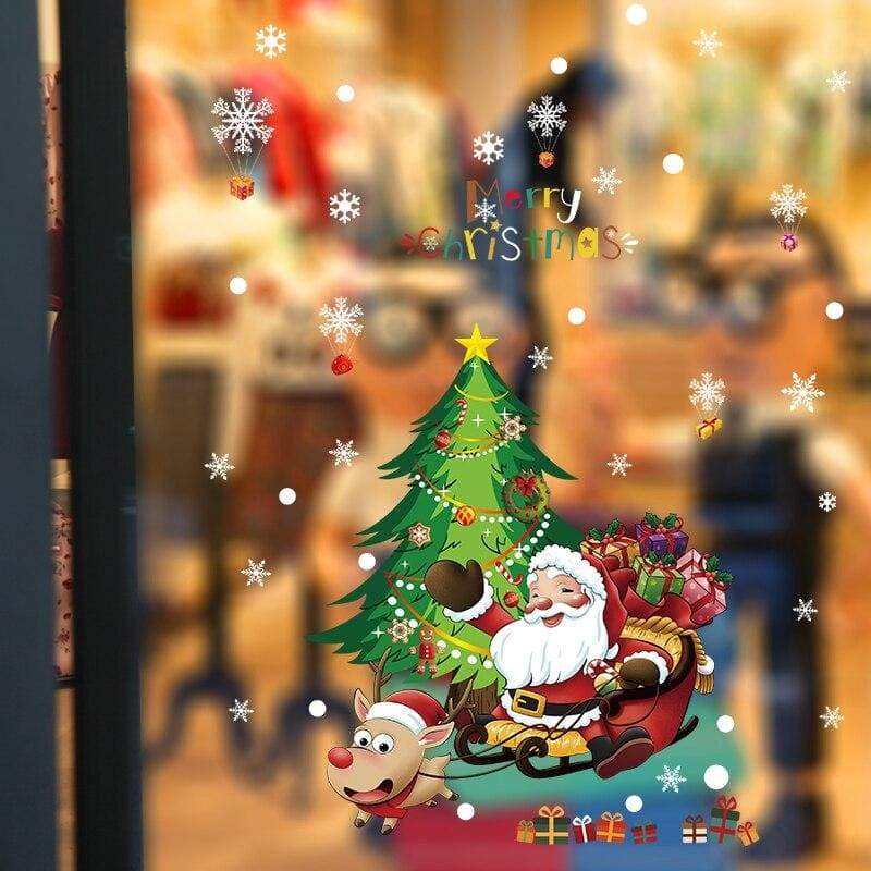 Christmas Wall Stickers - NO.9 - Decoration
