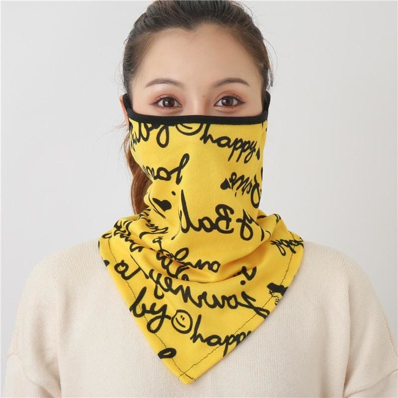 Cotton Face Cover Scarf
