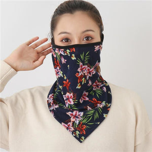 Cotton face cover scarf - mst-10
