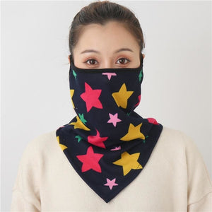 Cotton face cover scarf - mst-17
