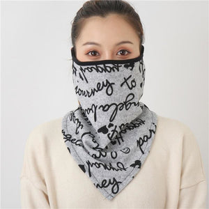 Cotton face cover scarf - mst-22