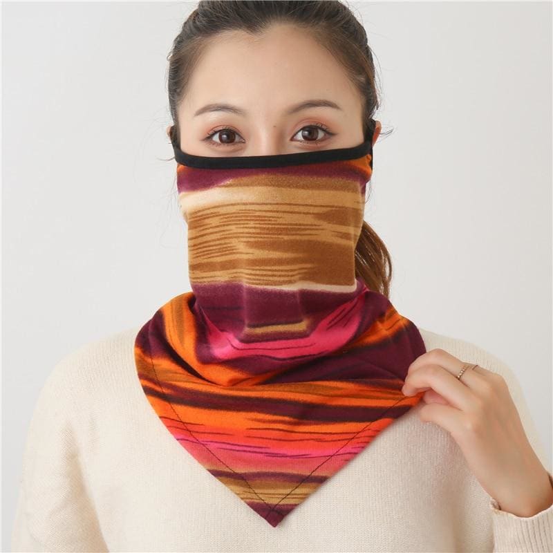 Cotton face cover scarf - mst-26