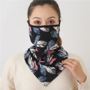 Cotton face cover scarf - mst-27