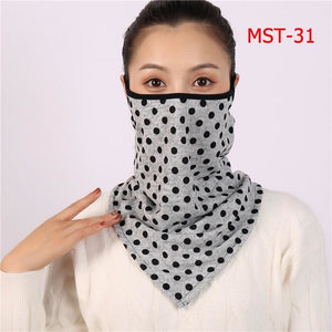 Cotton Face Cover Scarf - MST-31
