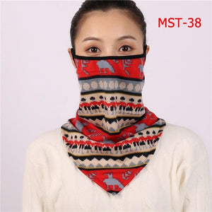 Cotton Face Cover Scarf - MST-38