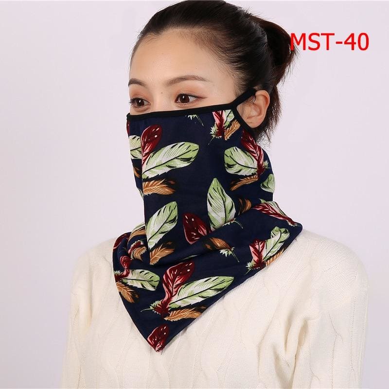 Cotton Face Cover Scarf - MST-40