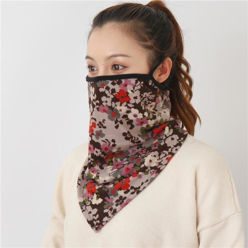 Cotton Face Cover Scarf - MST-8