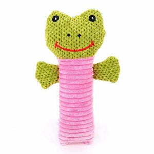 Cute Animal Shape chew toys for dogs - Frog - Dog Toys