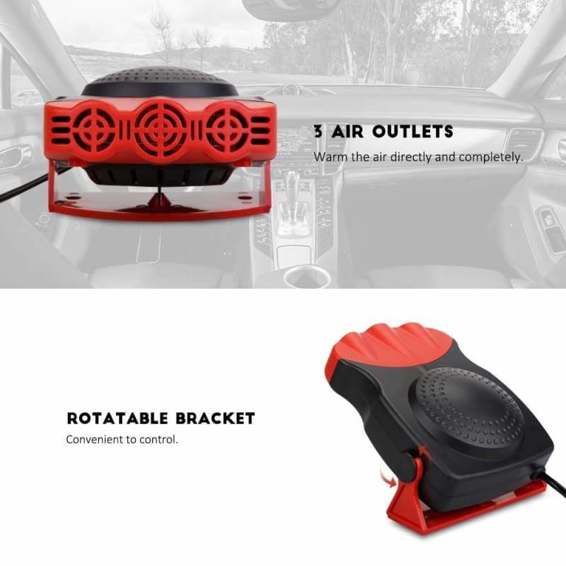 Defrost and defog car heater - car accessories
