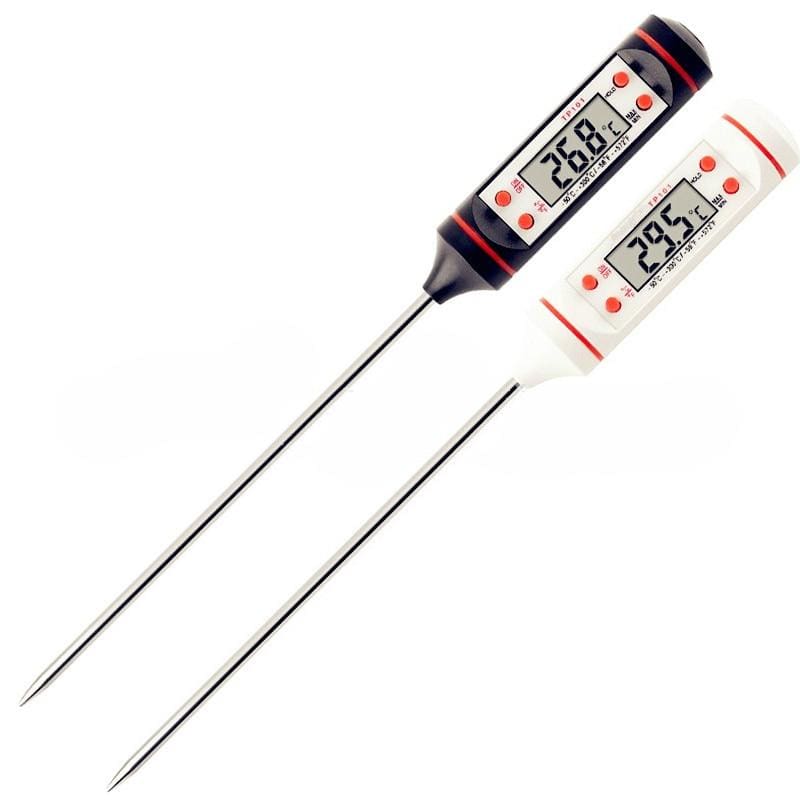 Digital kitchen thermometer for bbq - temperature gauges