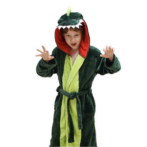 Dinosaur hooded children bathrobes - baby&toddler clothing