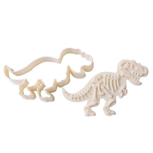 Dinosaur molds for chocolate & cookies - cookie tools