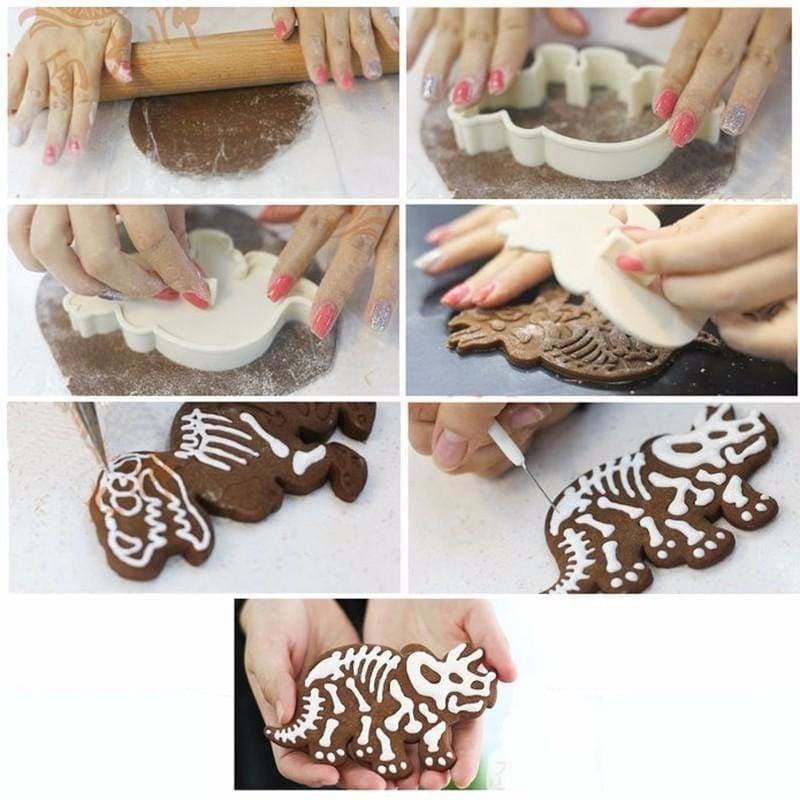 Dinosaur Molds for Chocolate & Cookies - Cookie Tools
