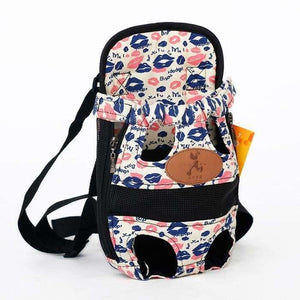 Dog Carrier Backpack - Lips / S - Pet Accessories
