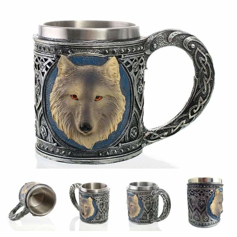 Dragon mug just for you - wolf king - mugs
