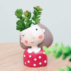 Dreamy Girl Flower Pots - & Planters