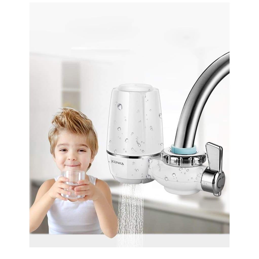 Faucet water filter for kitchen - white - home appliances 3