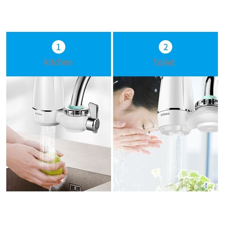 Faucet Water Filter - WHITE - Home kitchen Appliances