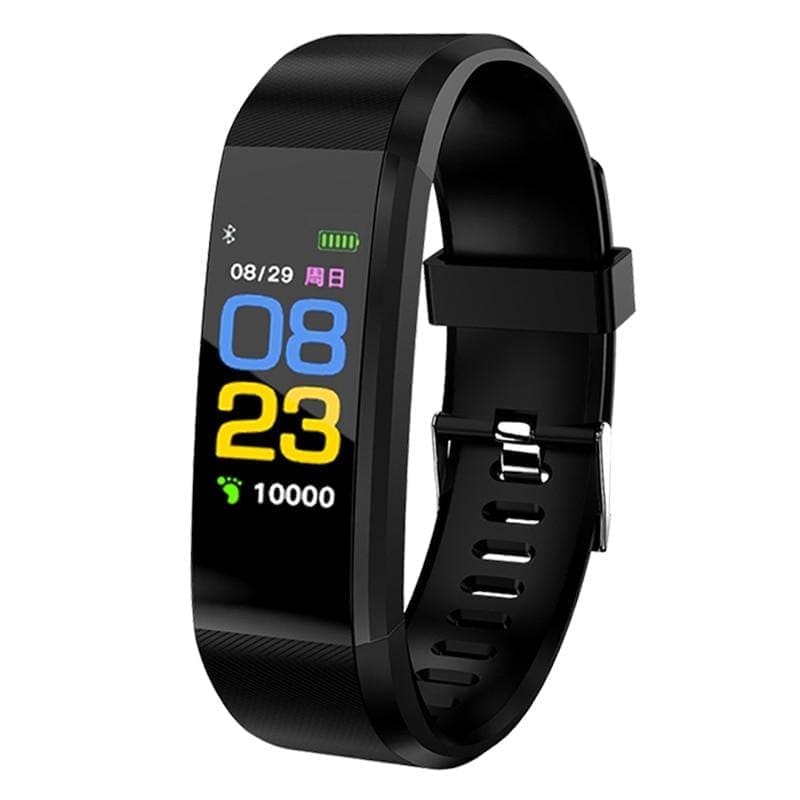 Fitness Tracker Smartwatch - black - Digital Watches