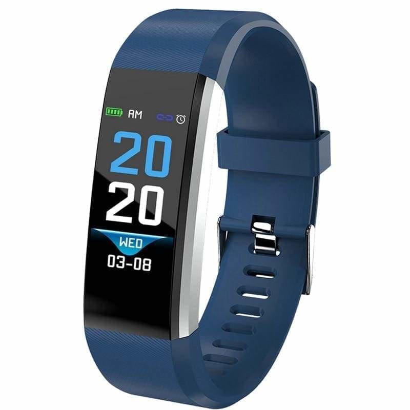 Fitness Tracker Smartwatch - blue - Digital Watches