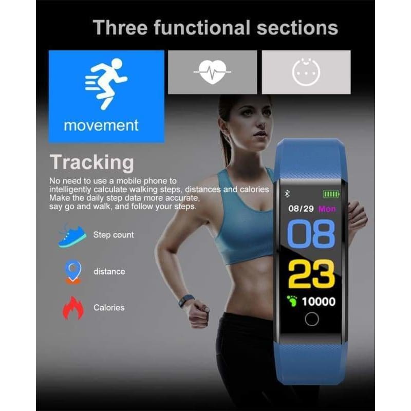 Fitness Tracker Smartwatch - Digital Watches