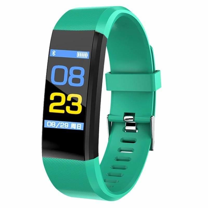 Fitness Tracker Smartwatch - Light blue - Digital Watches