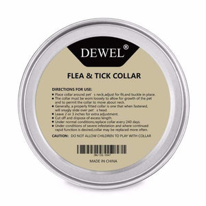 Flea and tick collar - 63cm - pet accessories