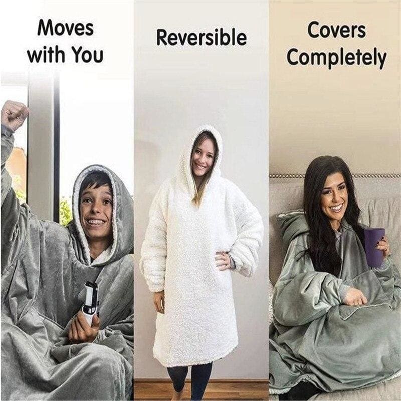 Fleece Wearable Blanket - Blankets