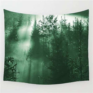 Foggy forest tapestries - 150cmx130cm / P25 - Decorative