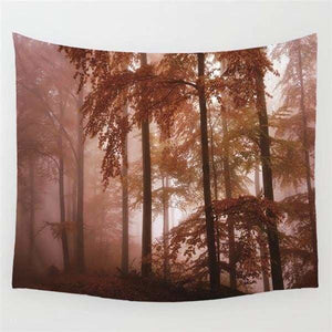Foggy forest tapestries - 150cmx130cm / P30 - Decorative