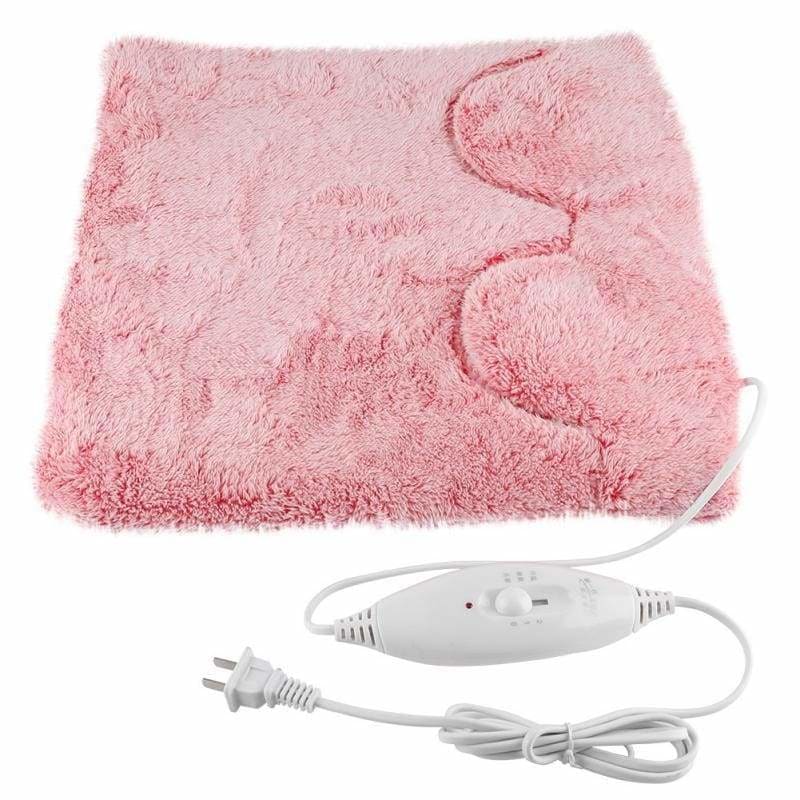 Foot and hand warmer heating cushion - pink - electric pads