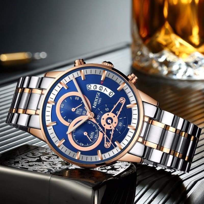 Gold And Black Luxury Sports Watches - Quartz Watches